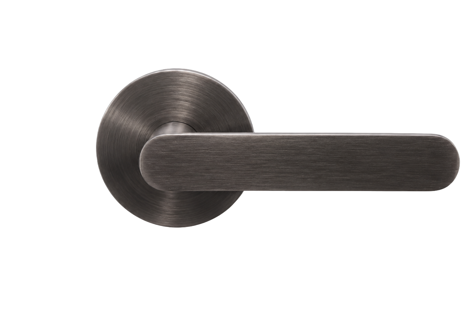 BELLA DUMMY BRUSHED GUNMETAL DOOR HANDLE