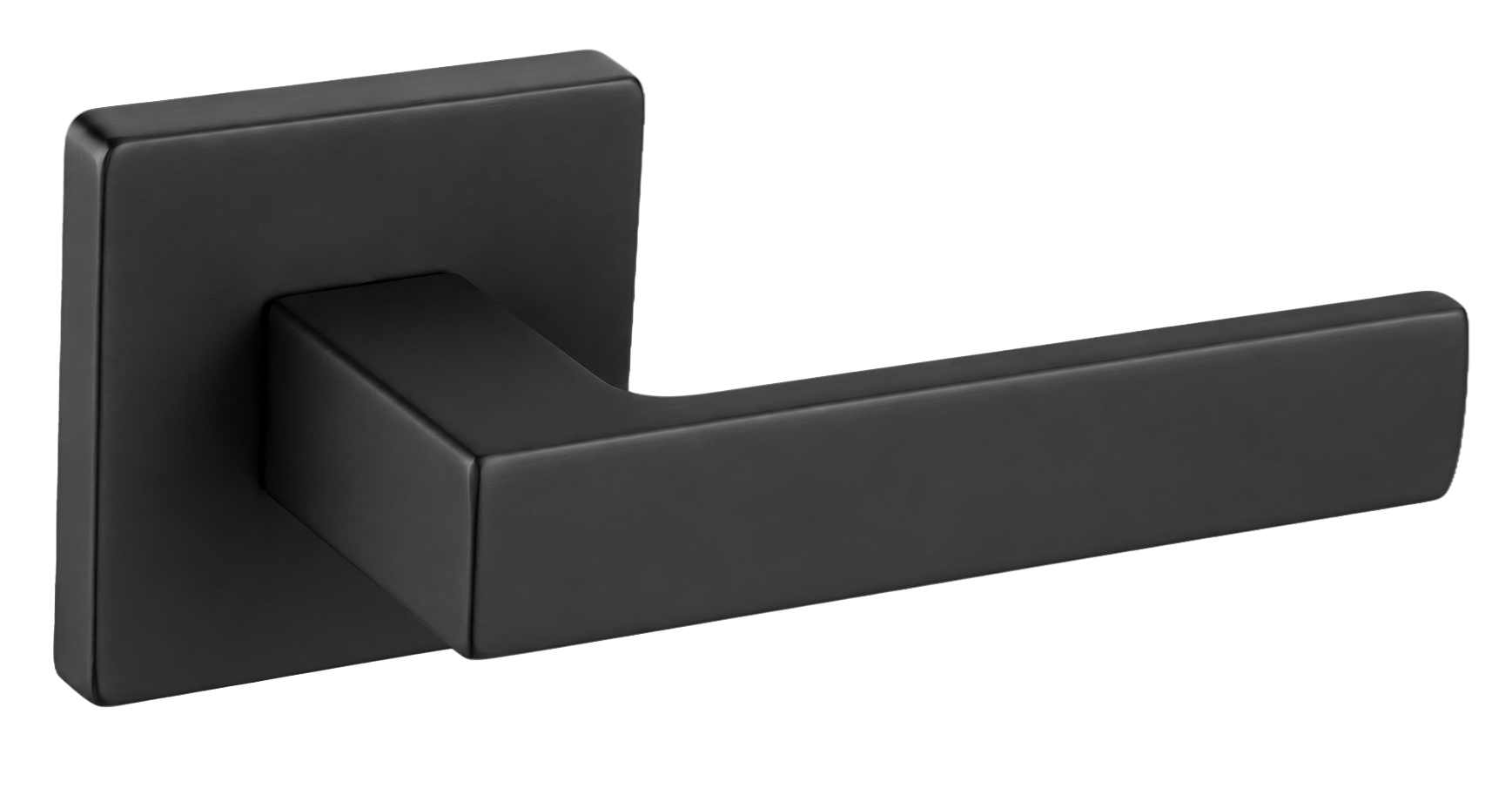 ASTON PASSAGE SET MATT BLACK DOOR HANDLE