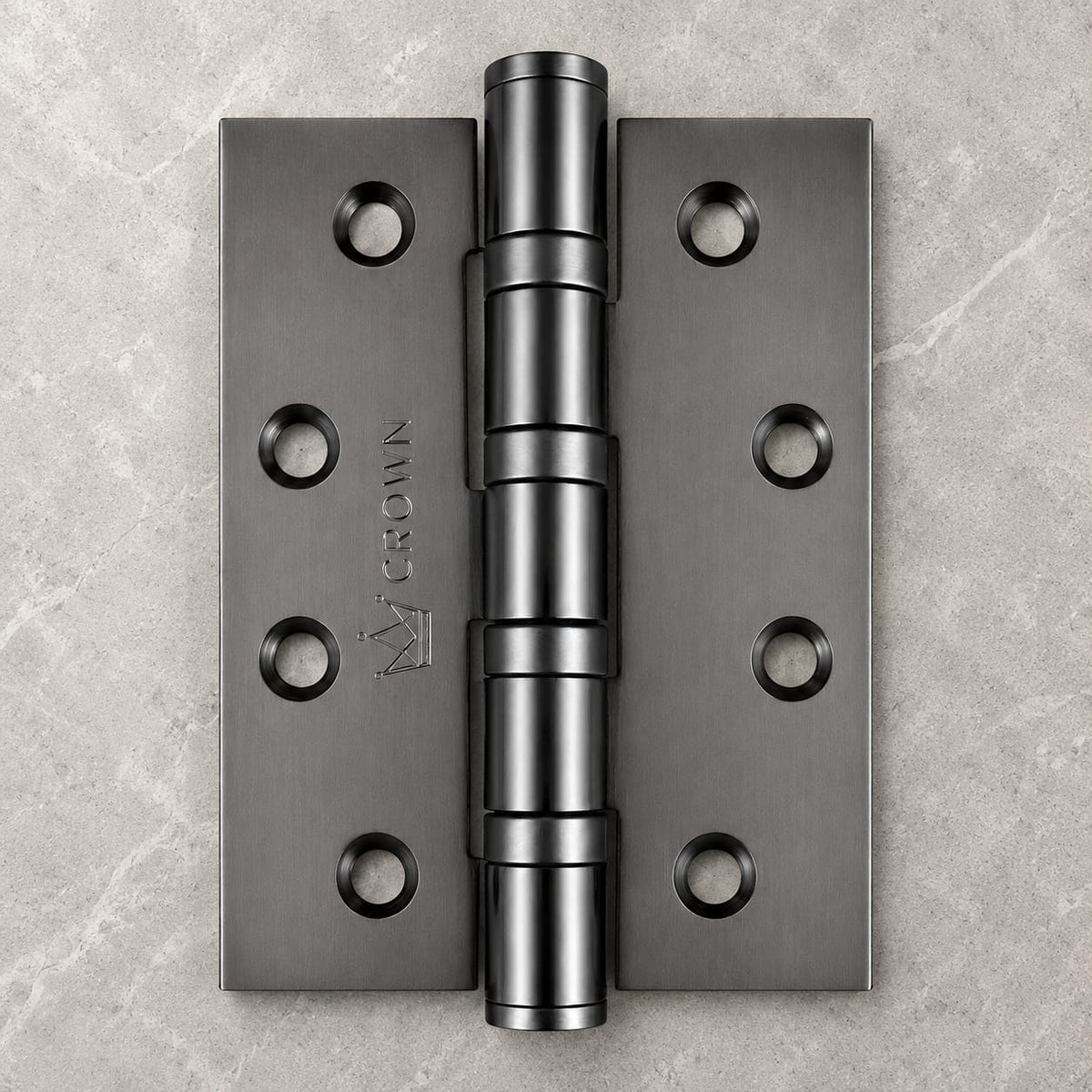 BUTT HINGE - BRUSHED GUN METAL - DOOR HINGE