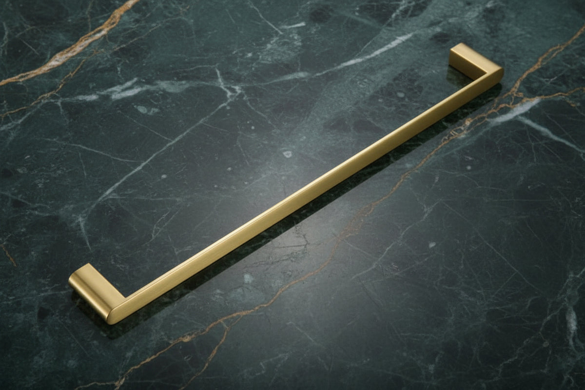 TOWEL RAIL – SATIN BRASS