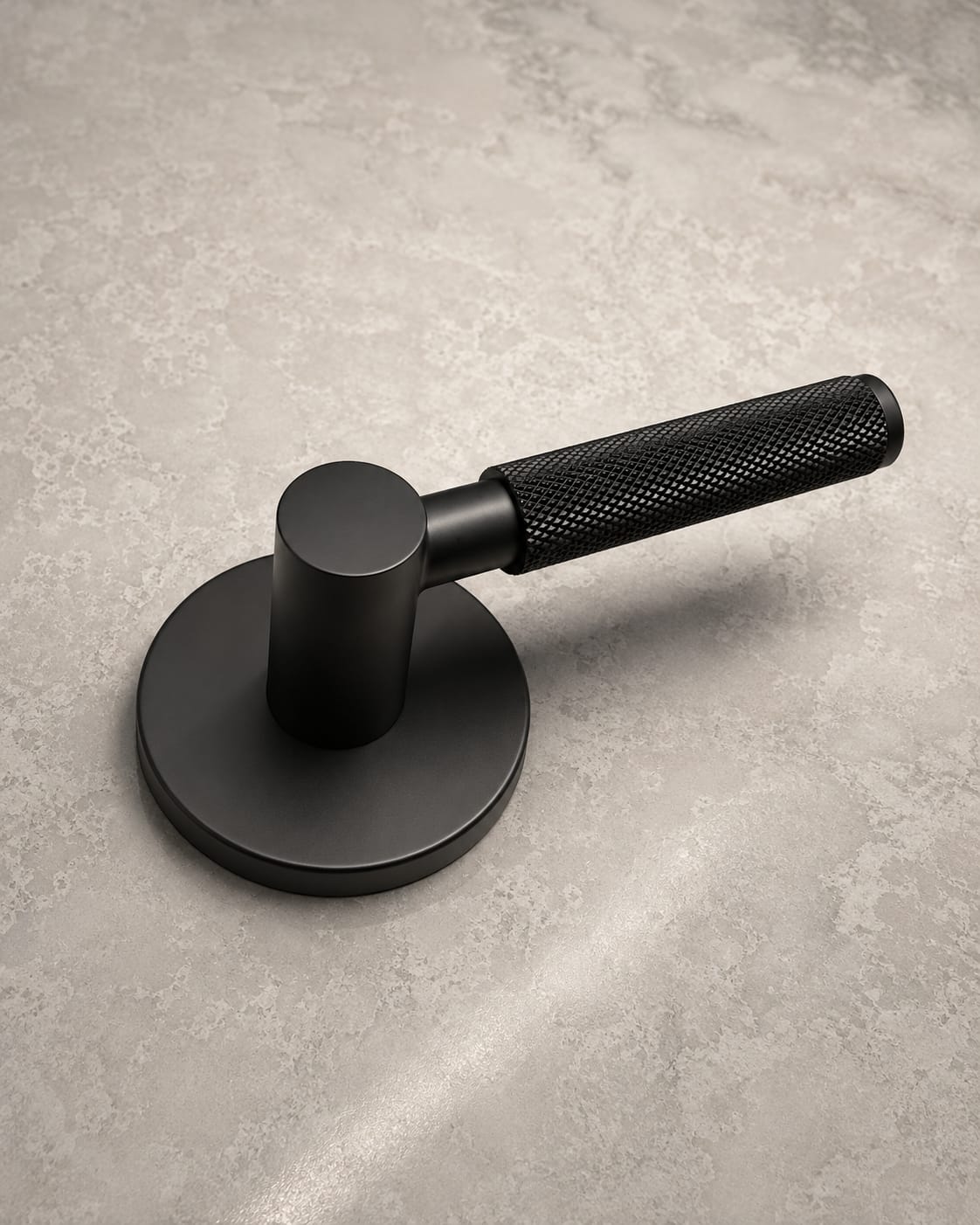 PERA ENTRANCE SET MATT BLACK DOOR HANDLE