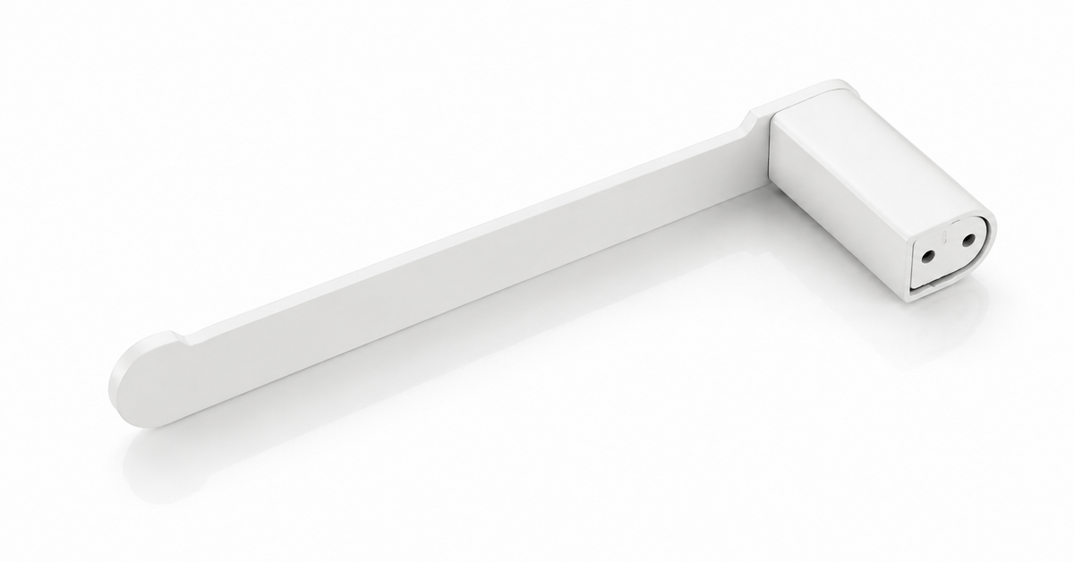 TOILET ROLL HOLDER – MATT WHITE