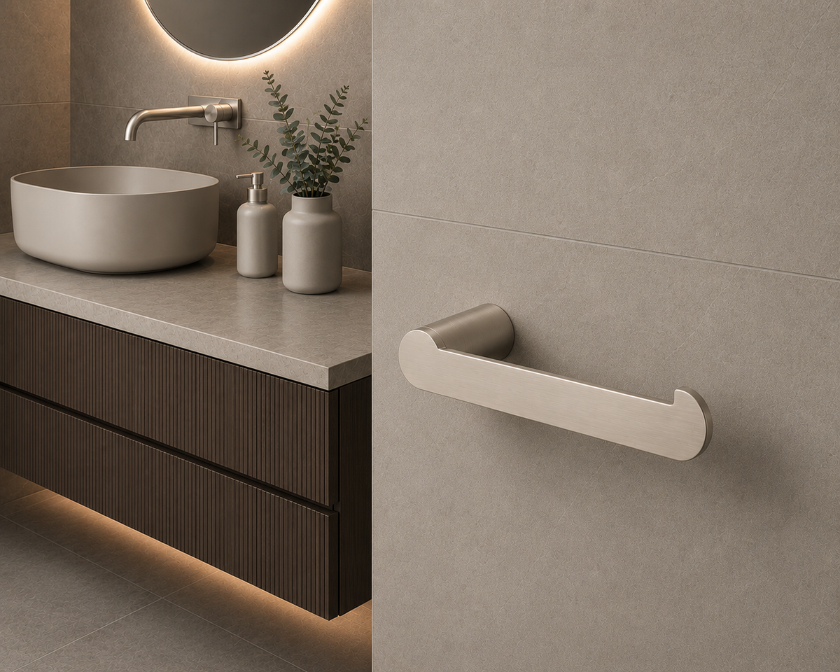 TOILET ROLL HOLDER – SATIN NICKEL