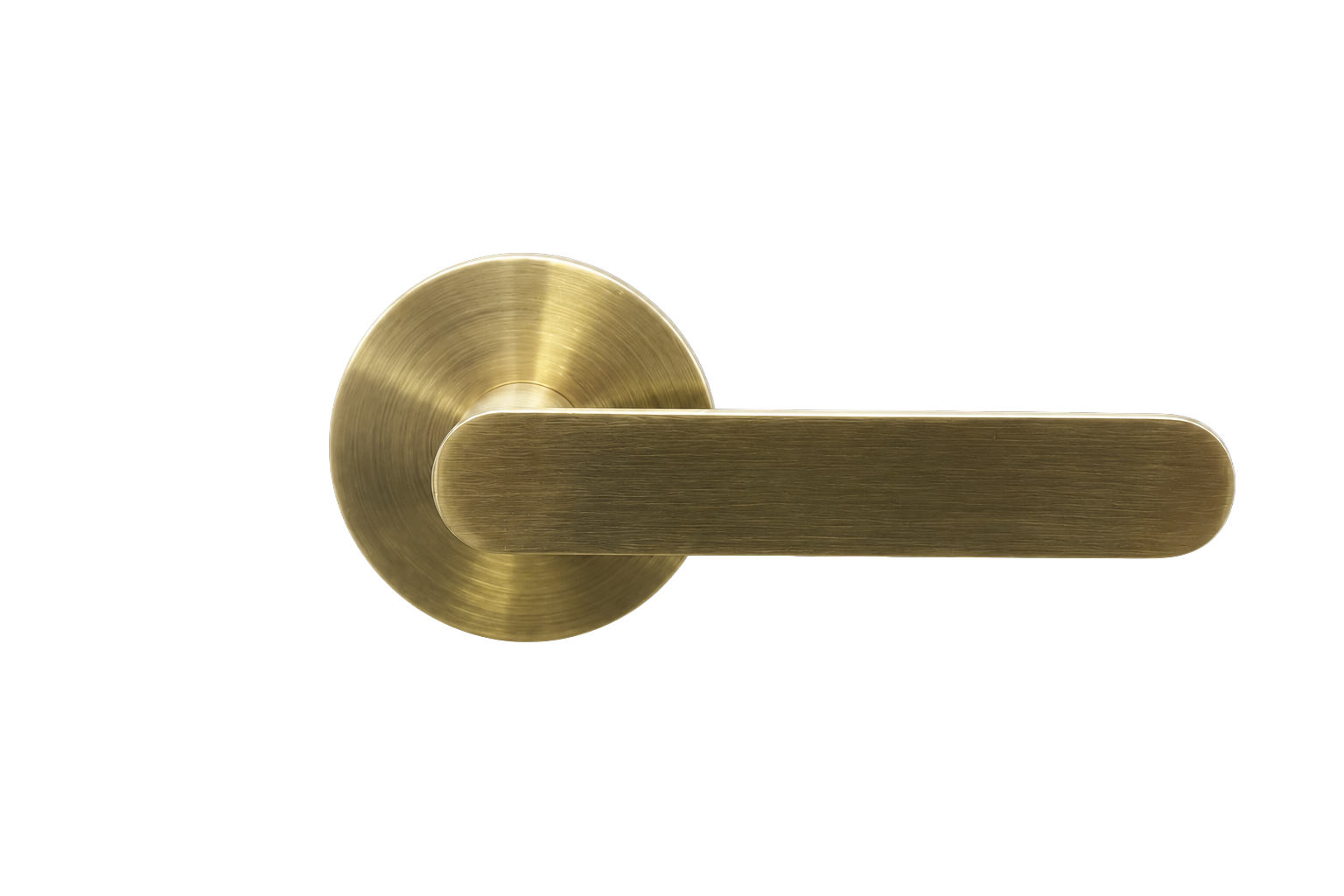BELLA DUMMY SATIN BRASS DOOR HANDLE