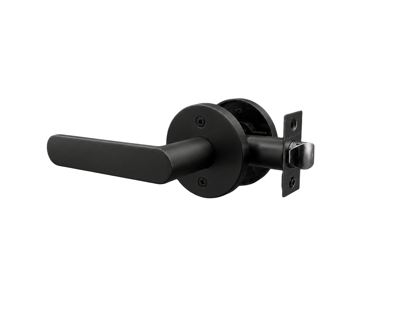 BELLA PASSAGE  SET MATT BLACK DOOR HANDLE