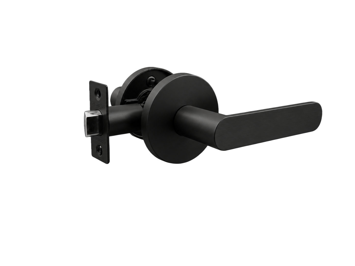 BELLA PASSAGE  SET MATT BLACK DOOR HANDLE