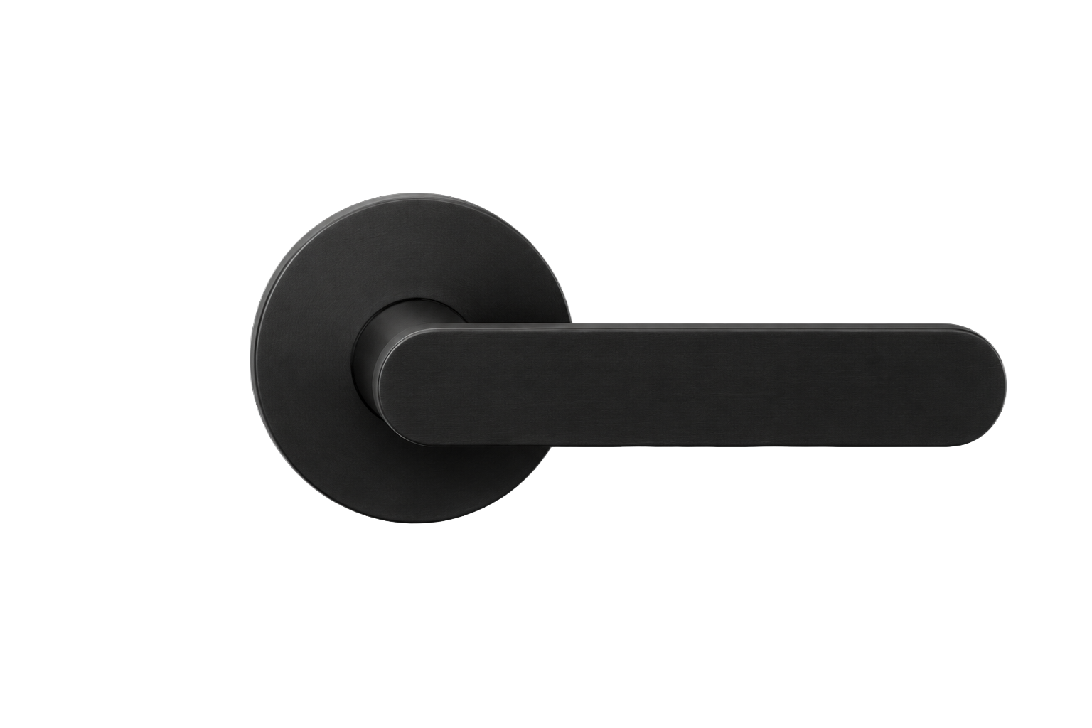 BELLA DUMMY MATT BLACK DOOR HANDLE