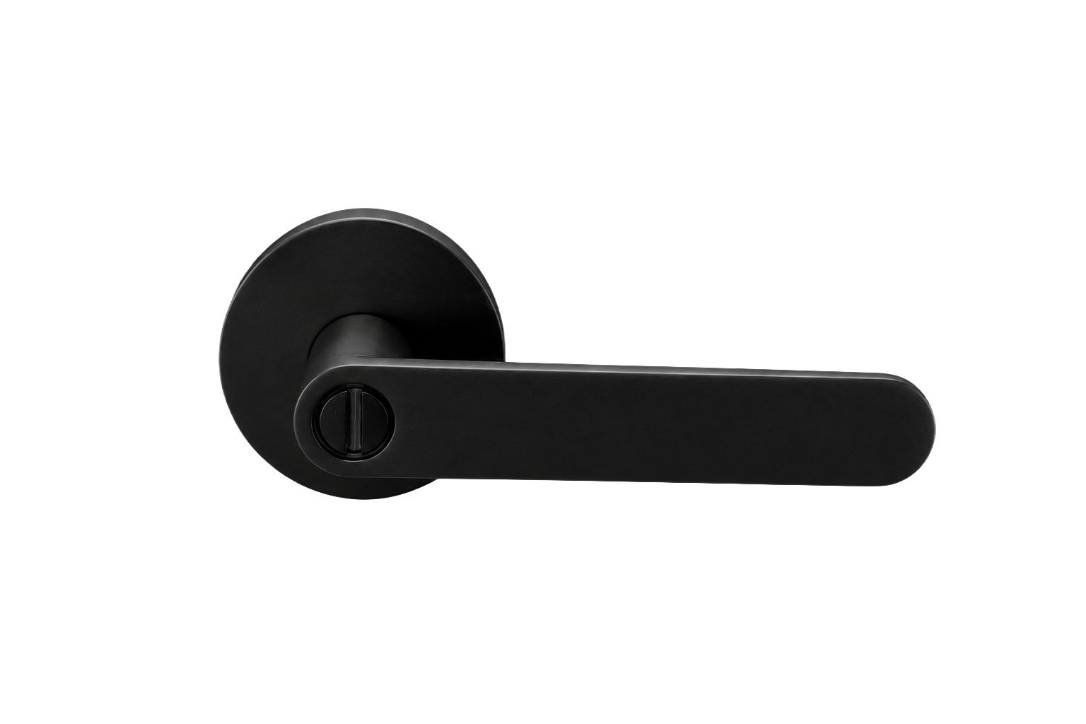 BELLA PRIVACY SET MATT BLACK DOOR HANDLE