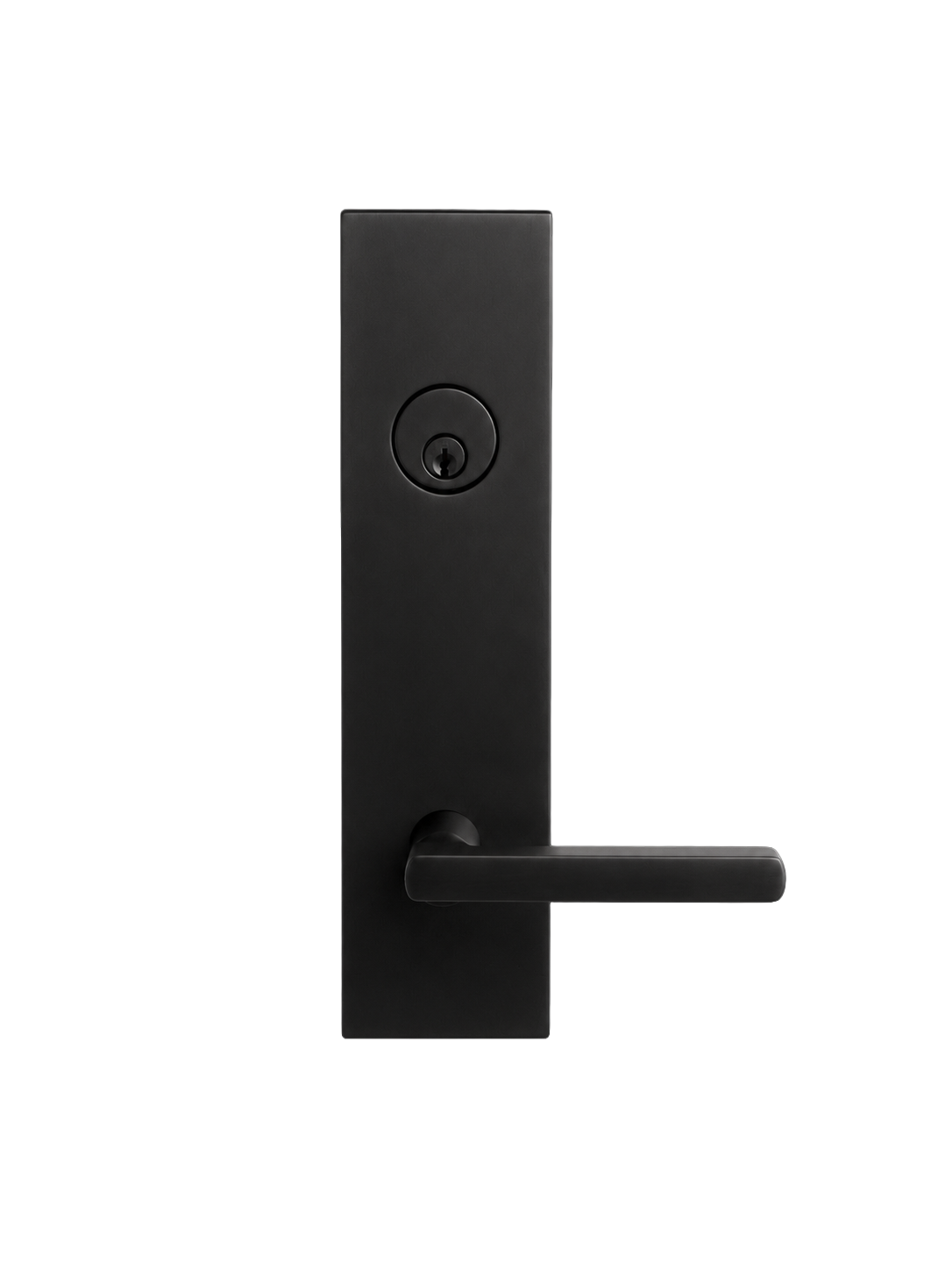 ENTRY DOOR HANDLES - MATT BLACK