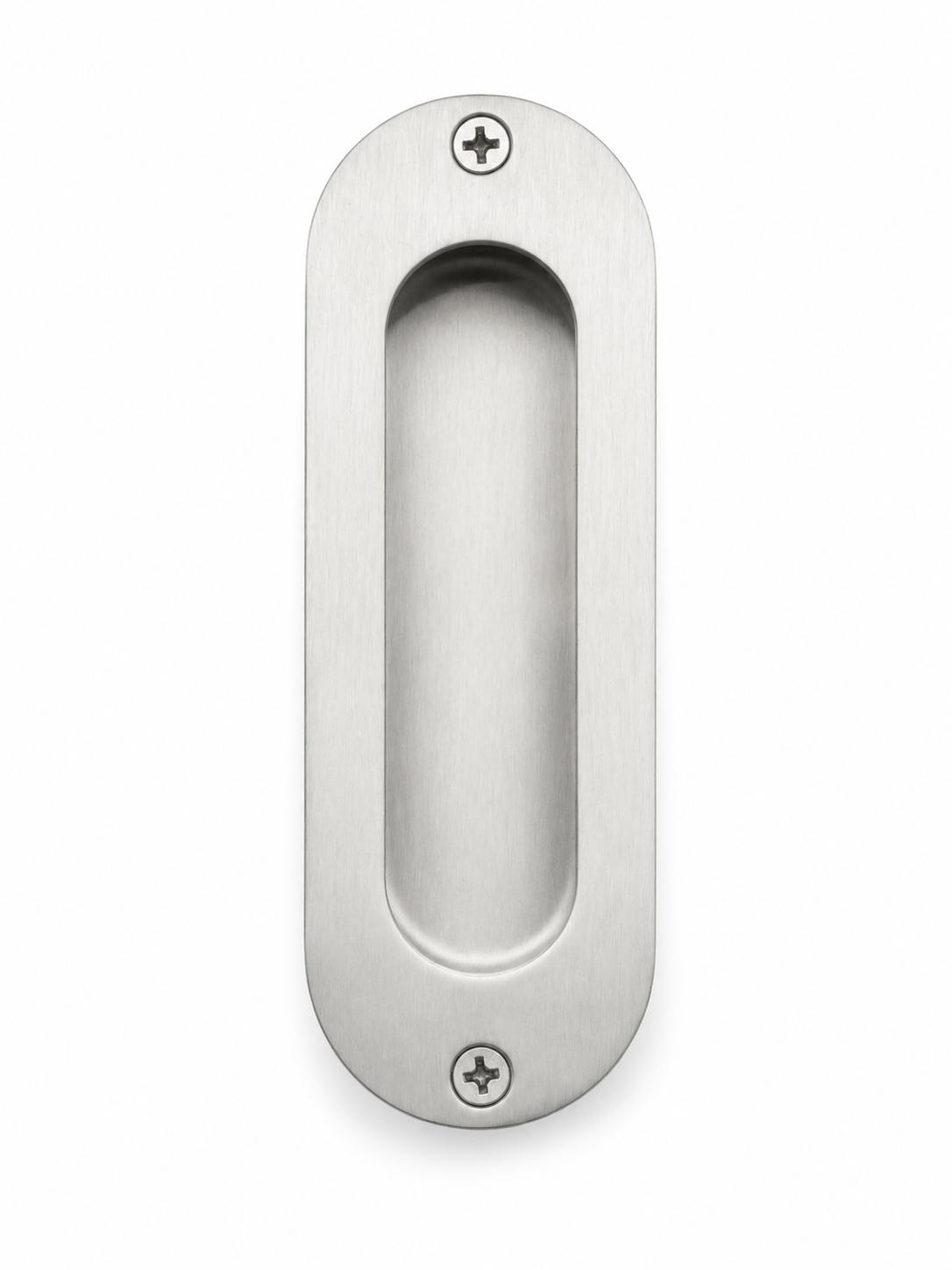 FLUSH PULL HANDLE  - BRUSHED NICKEL