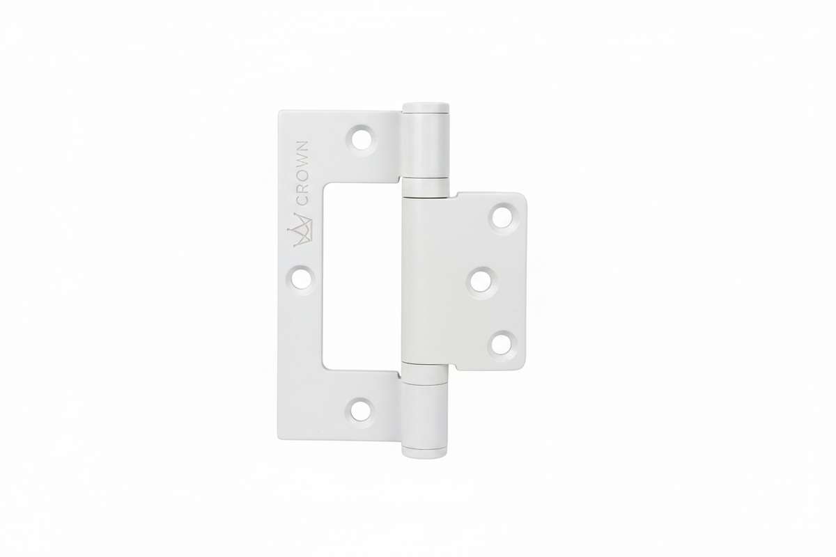 EASY FIX HINGE - HIRLINE HINGE - MATT WHITE - DOOR HINGE