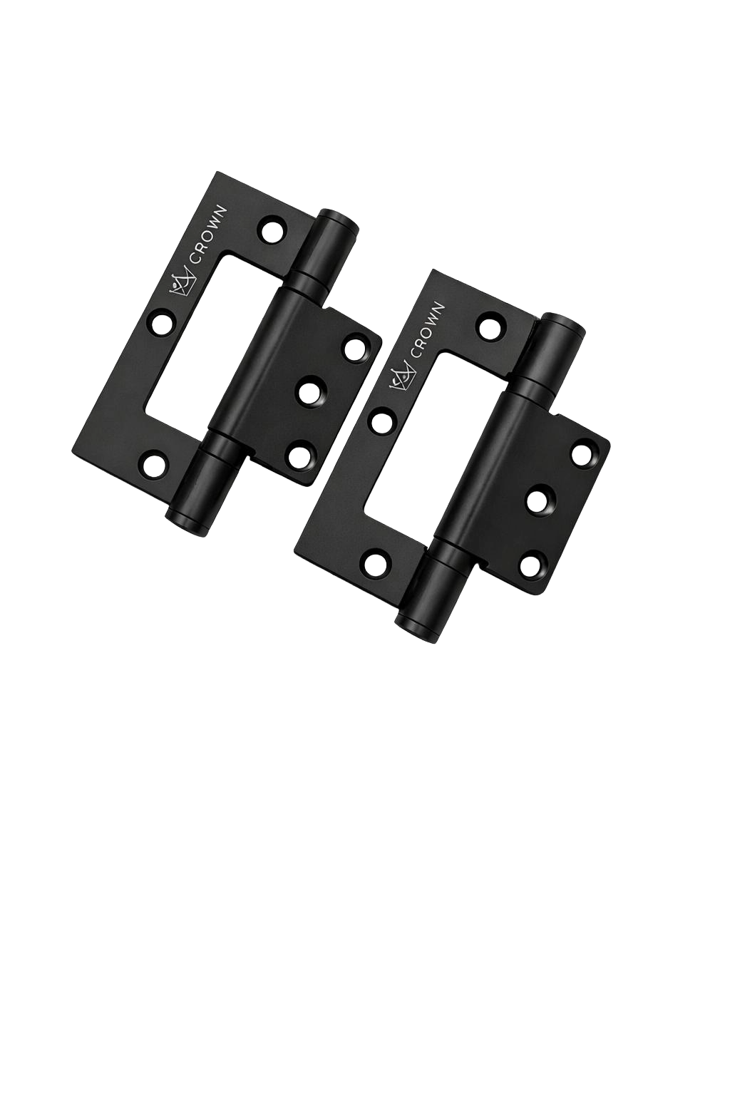 EASY FIX HINGE - HIRLINE HINGE - MATT BLACK - DOOR HINGE