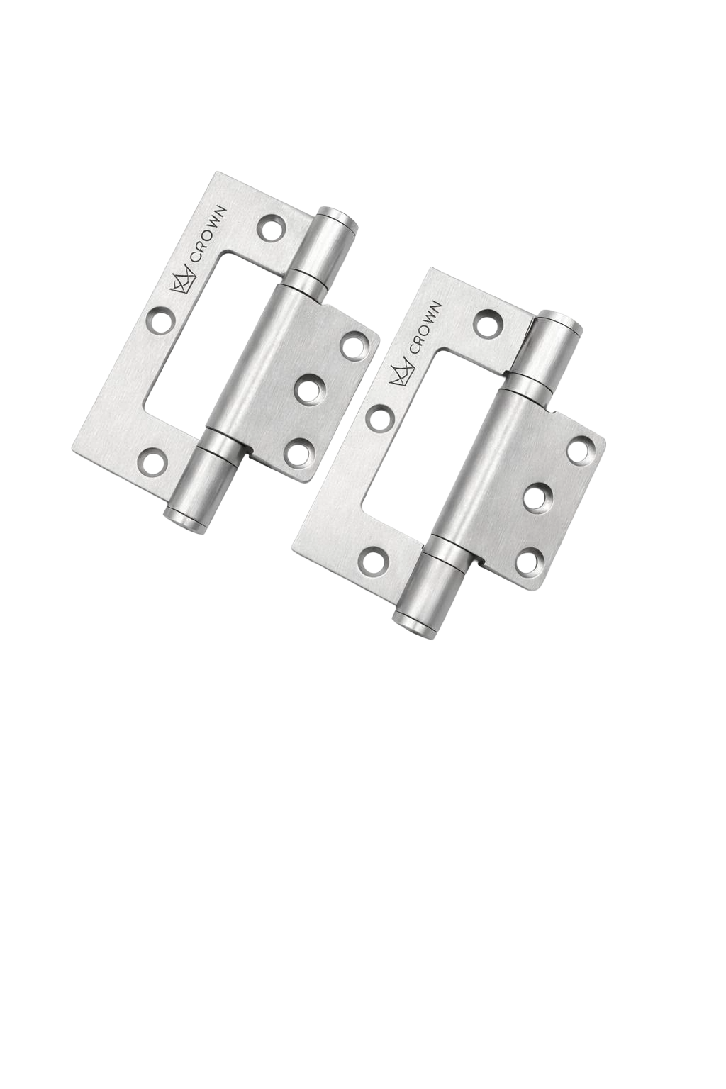 EASY FIX HINGE - HIRLINE HINGE - BRUSHED SATIN NICKEL - DOOR HINGE
