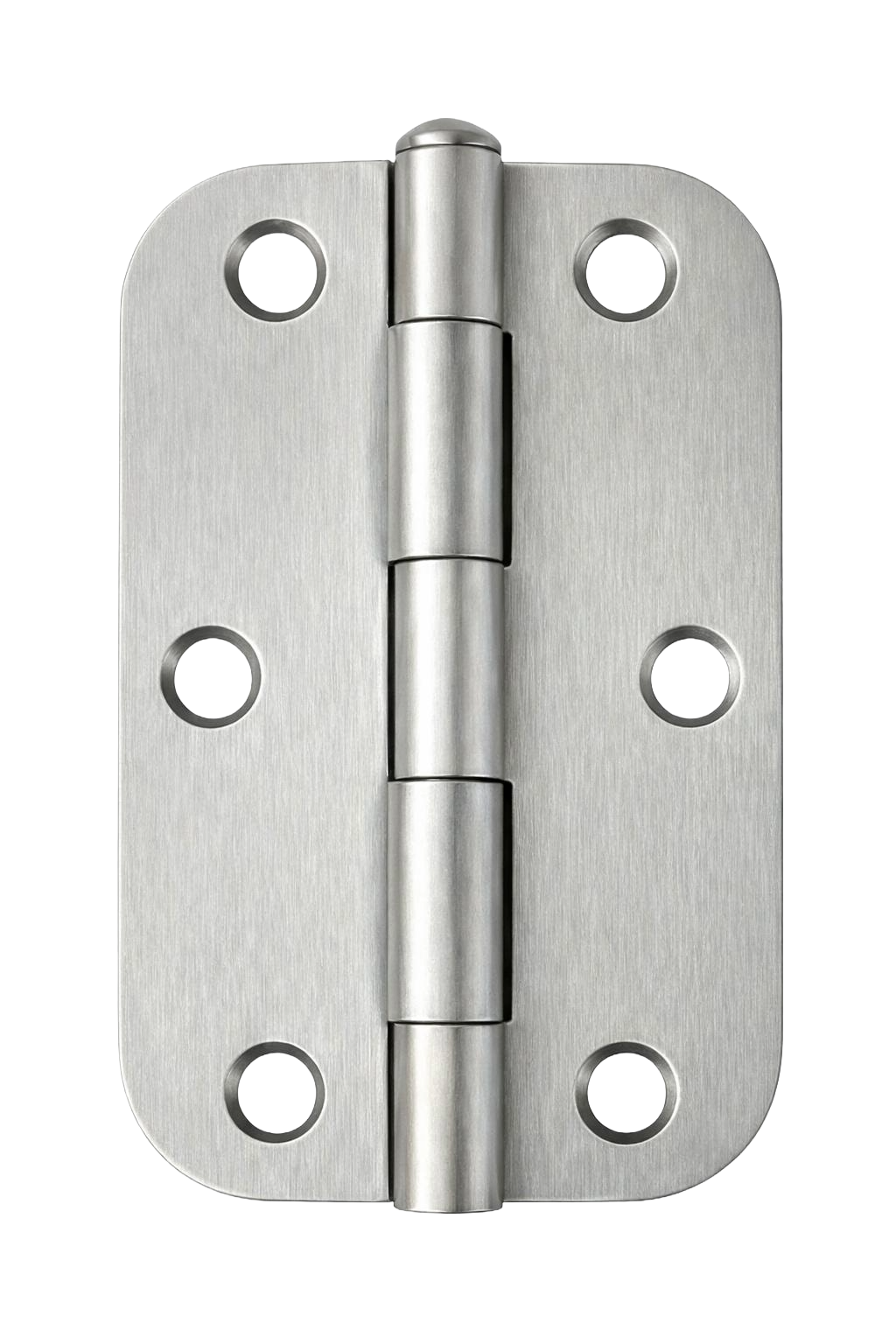 RADIUS HINGE – BRUSHED SATIN NICKEL - DOOR HINGE