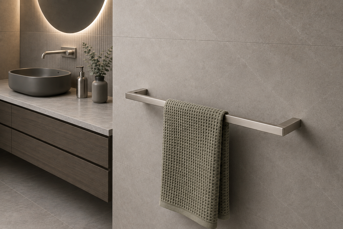 TOWEL RAIL – SATIN NICKEL