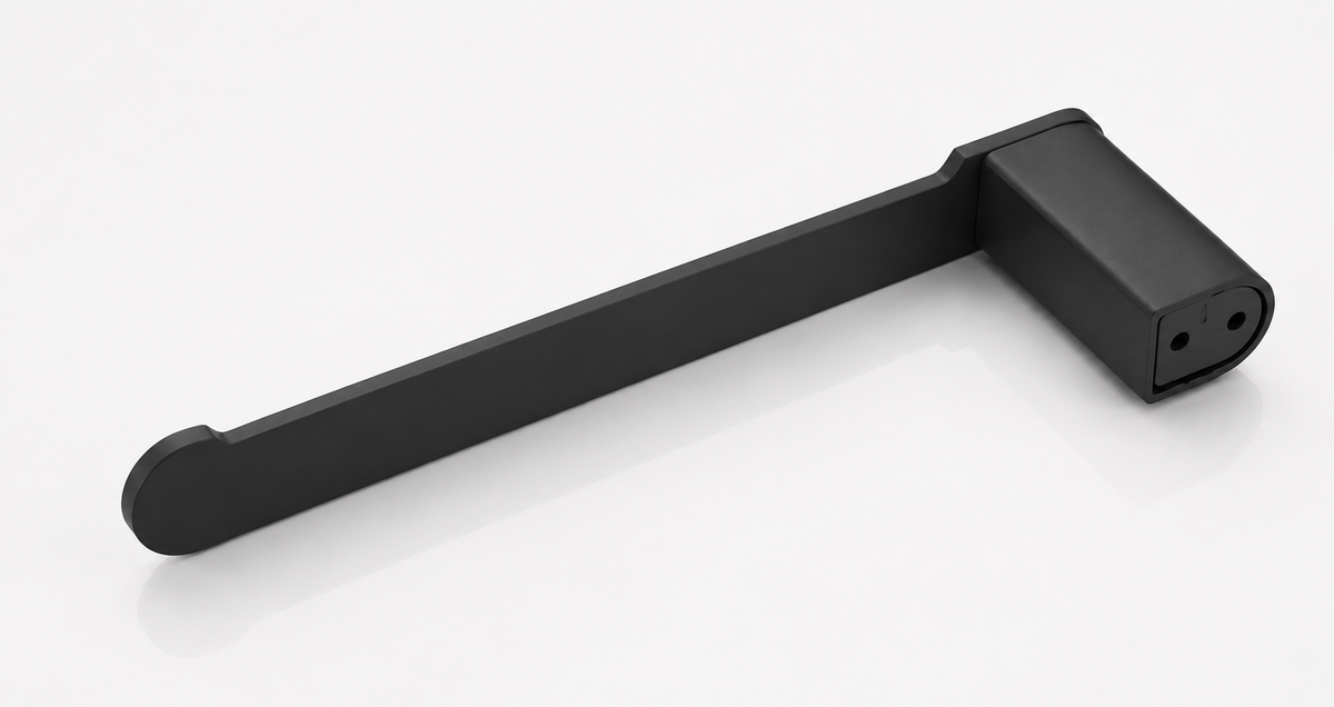 TOILET ROLL HOLDER – MATT BLACK